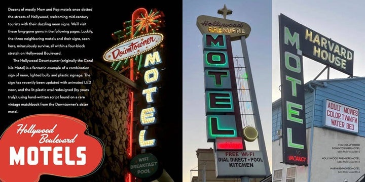 Hollywood Signs : Glittering Graphics and Glowing Neon