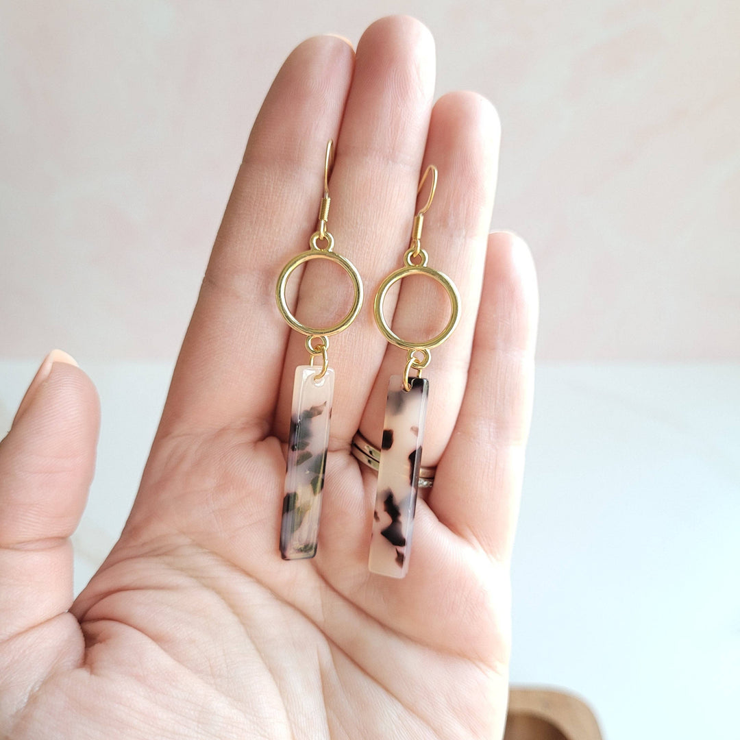 Isabella Earrings - Blonde Tortoise // Jewelry, Fall