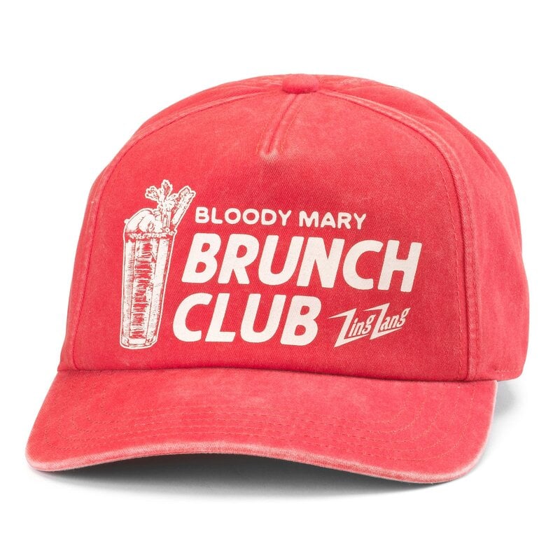 Brunch Club Trucker Hat Walker - Red