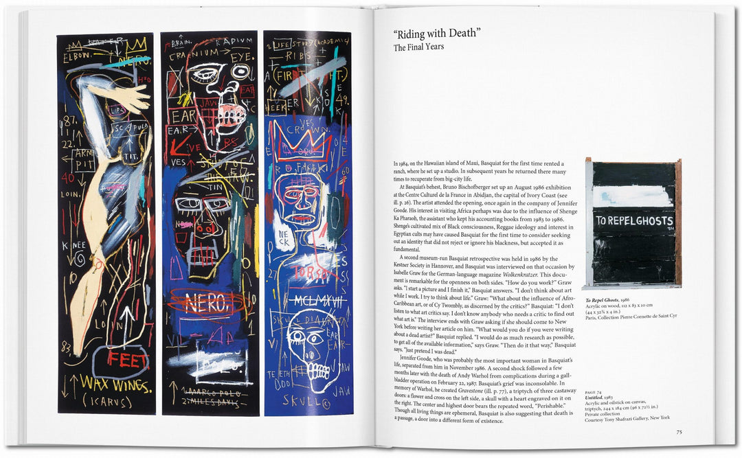 Jean-Michel Basquiat Basic Art Series