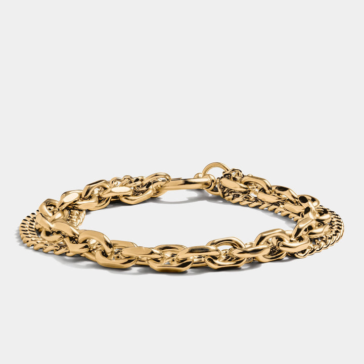Atlas Gold Bracelet