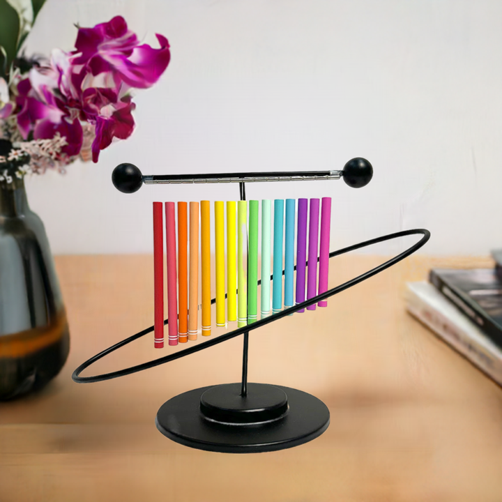 Rainbow Chime Desktop Instrument
