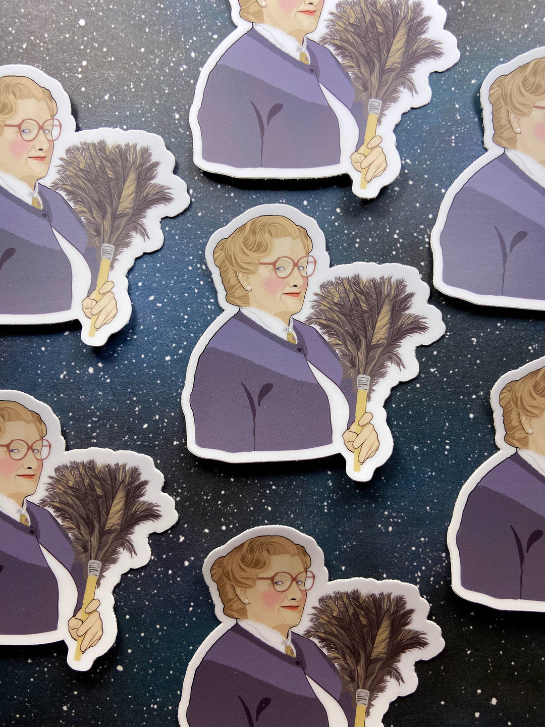 Vinyl Decal - "Mrs. Doubtfire" Robin Williams