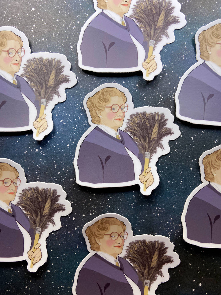 Vinyl Decal - "Mrs. Doubtfire" Robin Williams