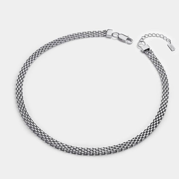 Mesh Choker - Silver