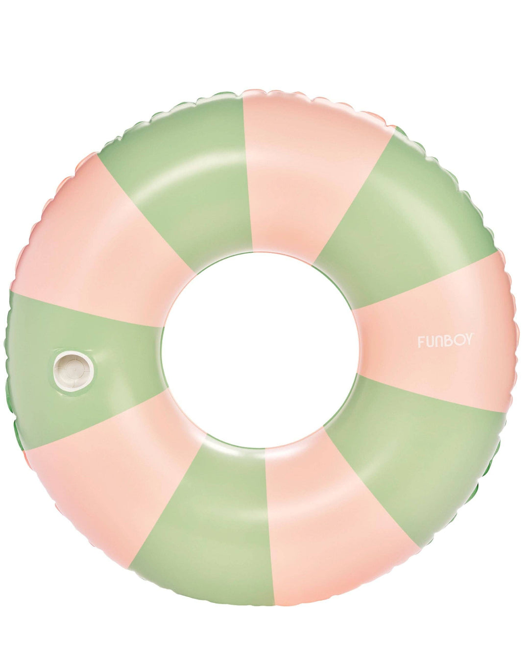 Vintage Tube Float Green And Pink