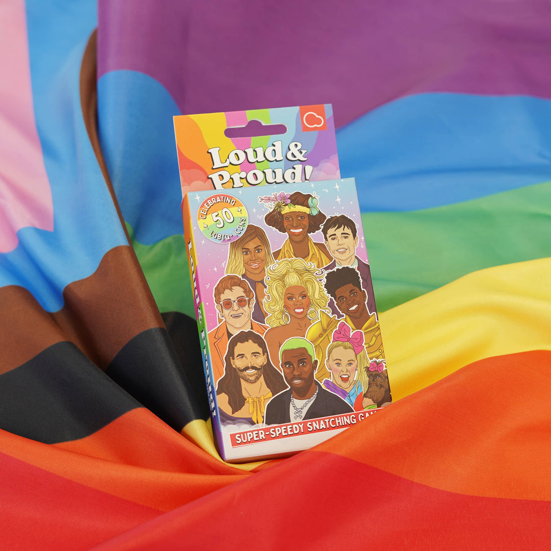 Loud & Proud | Fast-Paced Family Card Game | Gift for Him