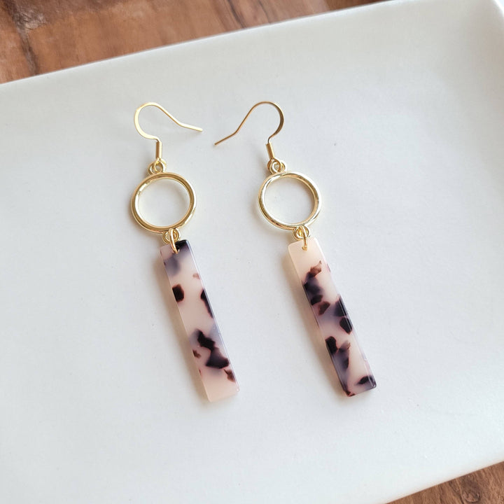 Isabella Earrings - Blonde Tortoise // Jewelry, Fall