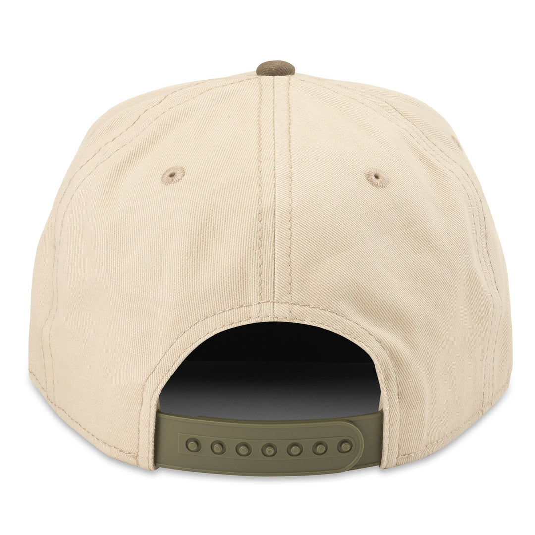 Smokey Trucker Hat Scottie - Lt Khaki/Army Green