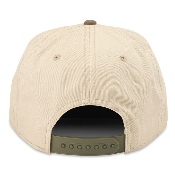 Smokey Trucker Hat Scottie - Lt Khaki/Army Green