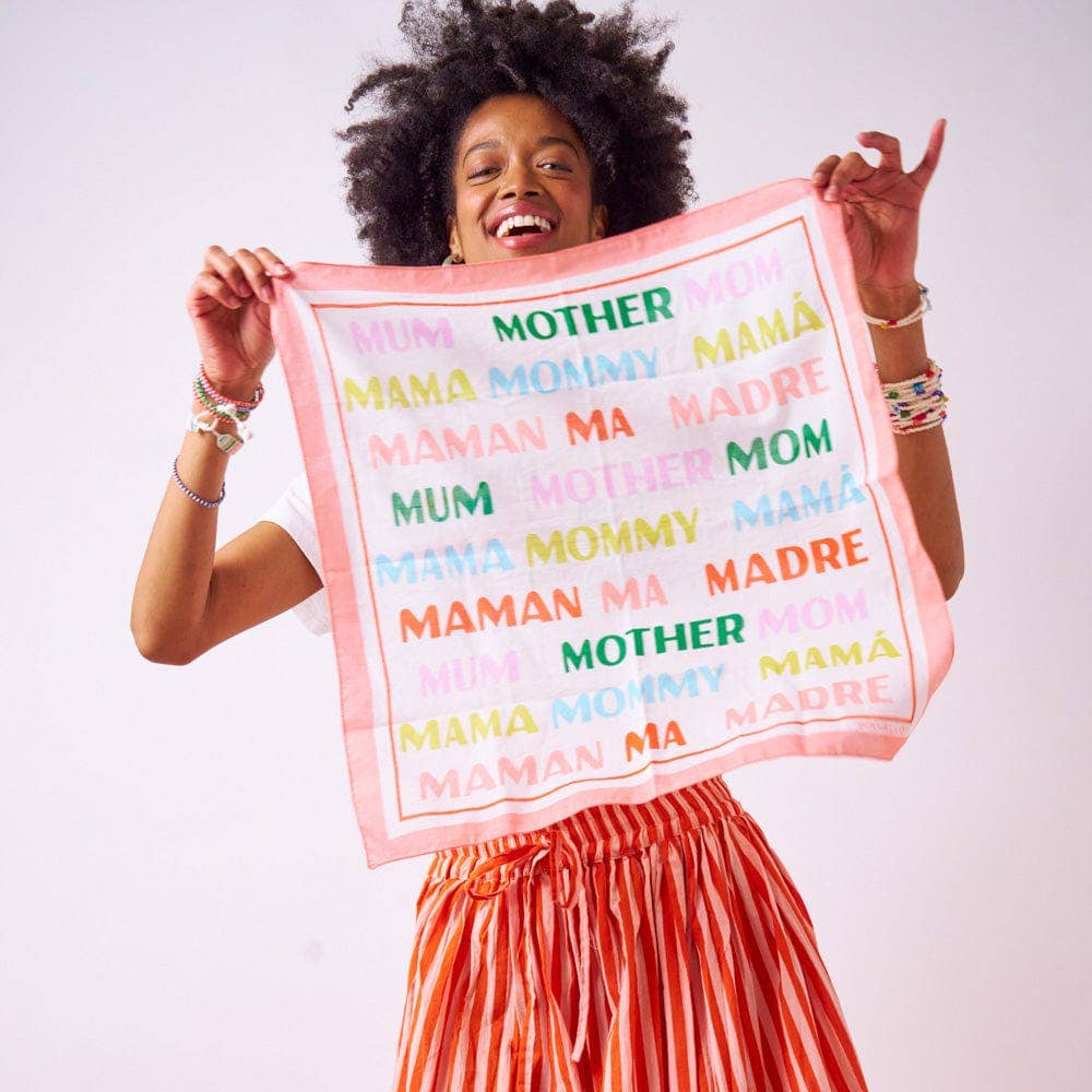 Carson Mom Print Scarf 21x21