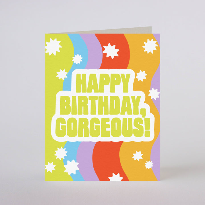 GORGEOUS BIRTHDAY - greeting card
