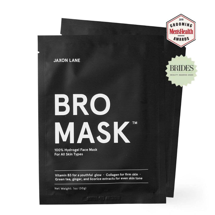 BRO MASK Hydrogel Face Mask Sheet Mask for Men
