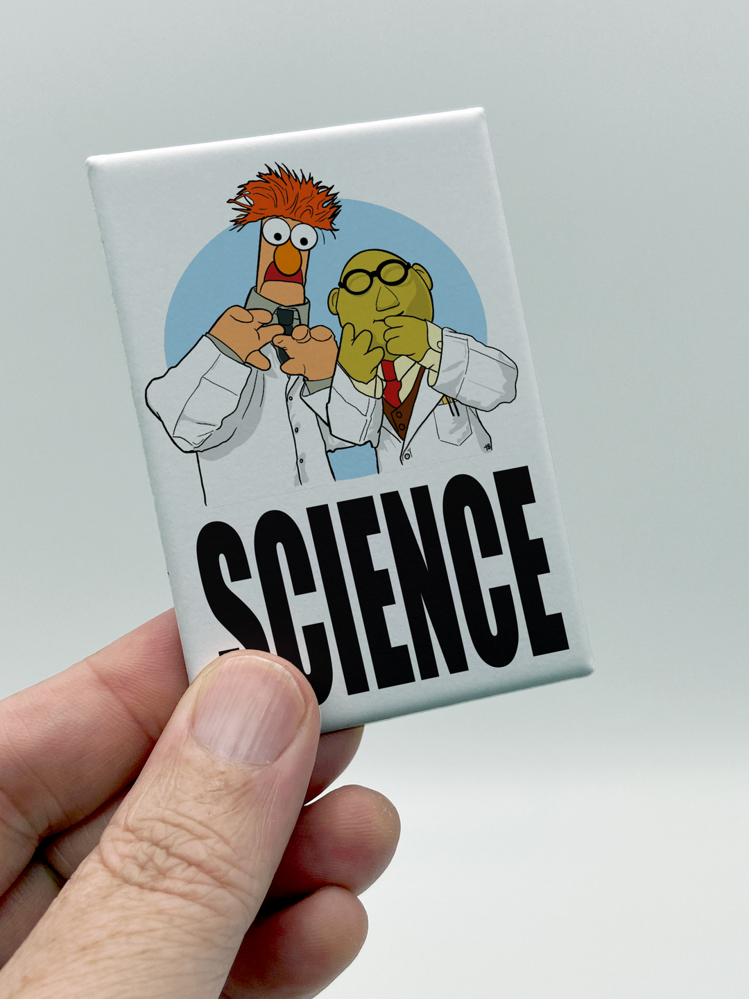Souvenir Magnet - The Muppets - Beaker and Bunsen