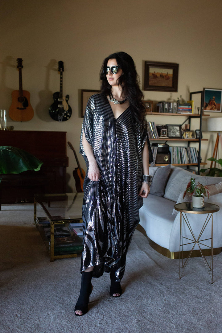 Disco Inferno Sequin Caftan