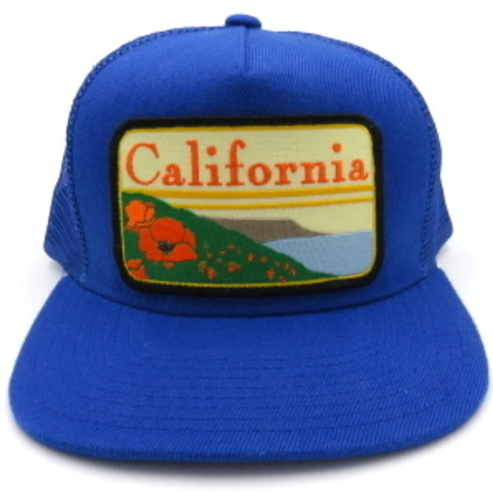 California blue Trucker Hat
