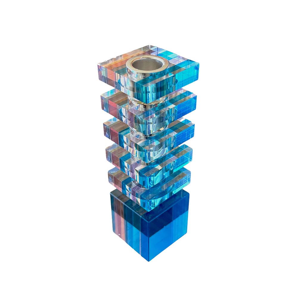 Combination Candleholder + Bud Vase Tower