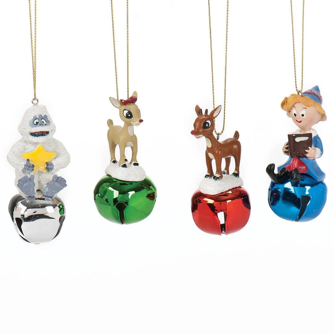 Rudolph & Friends Jinglebuddies; 4-piece Set; 12-pc Display
