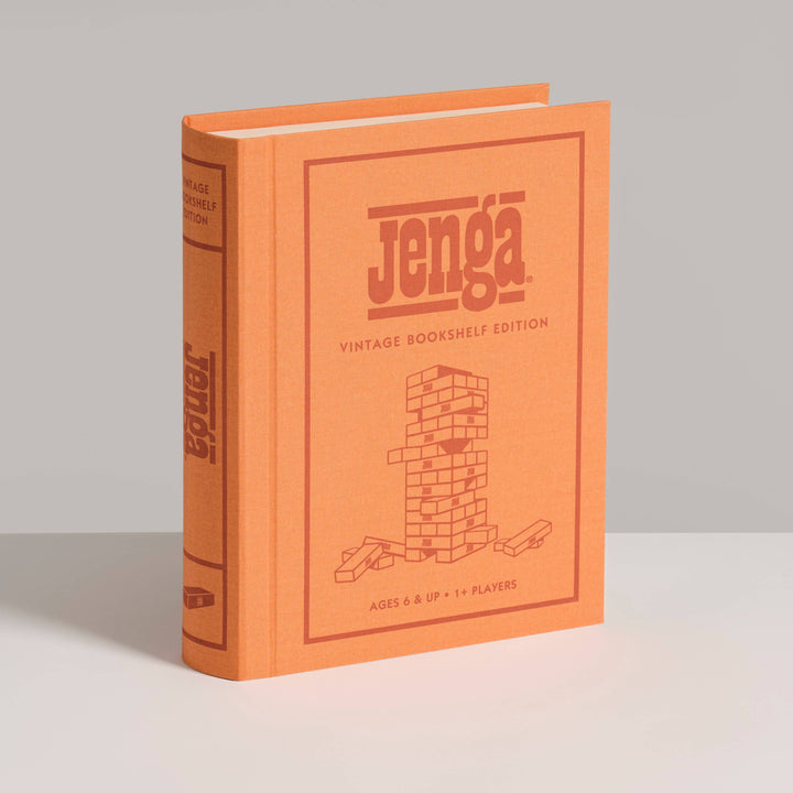 Jenga Vintage Bookshelf Edition