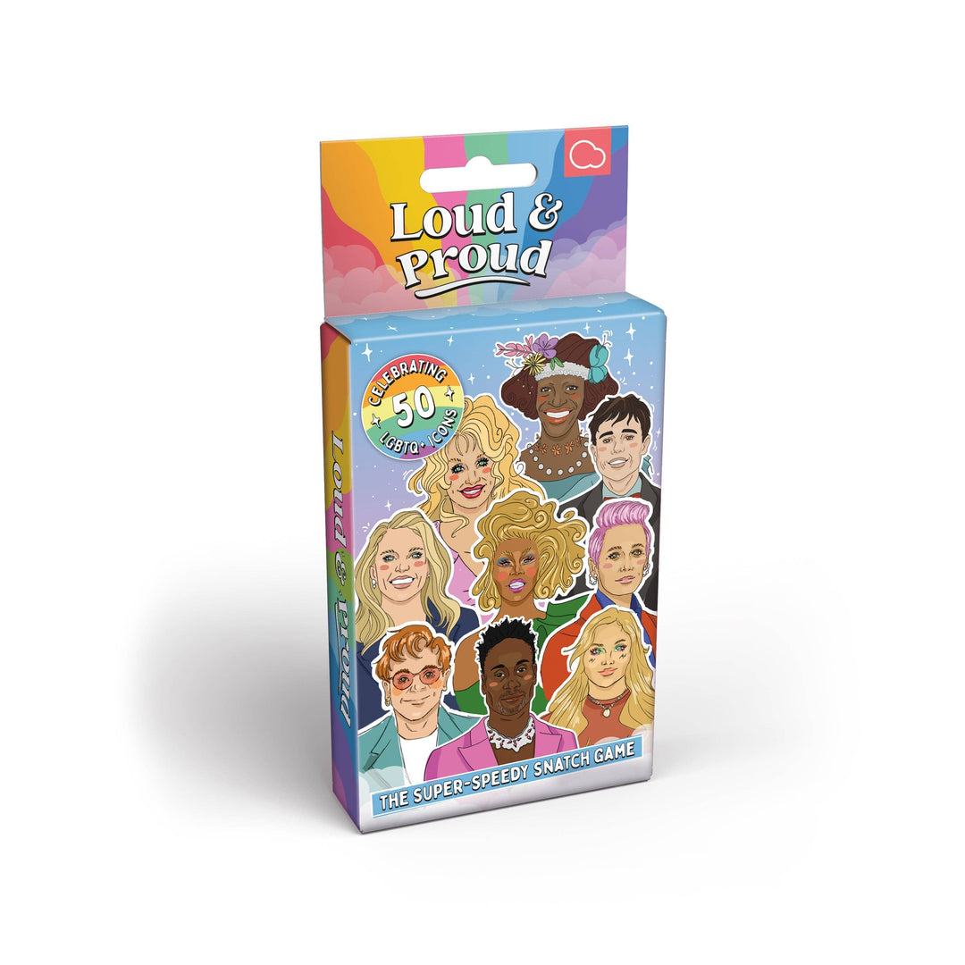 Loud & Proud | Fast-Paced Family Card Game | Gift for Him