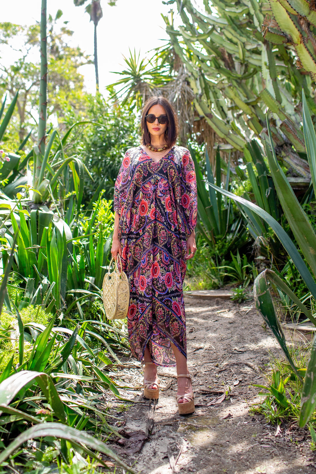 Lorraine Paisley Caftan