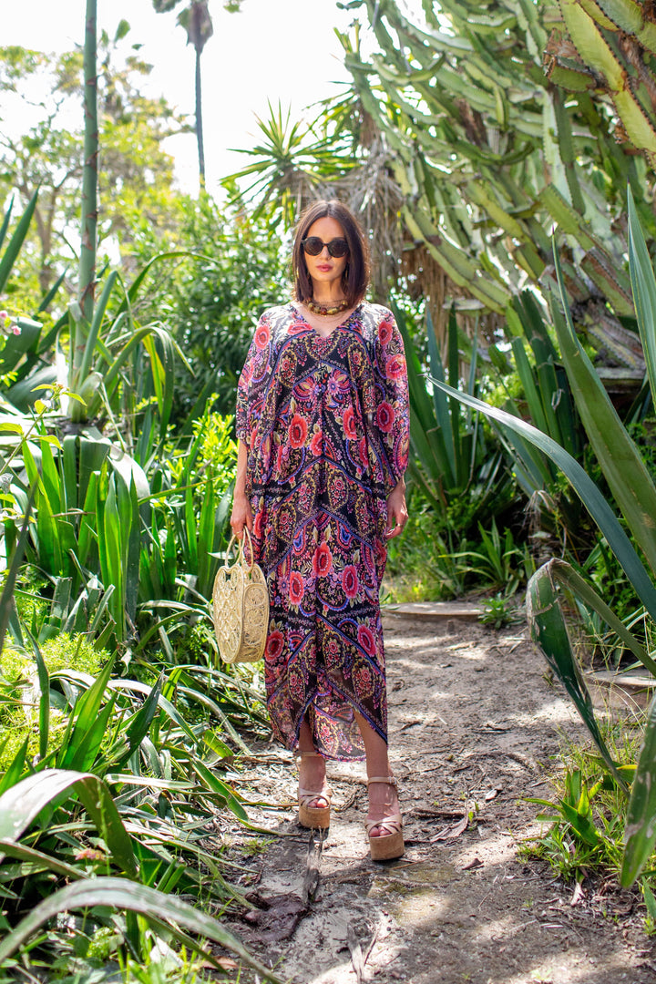 Lorraine Paisley Caftan