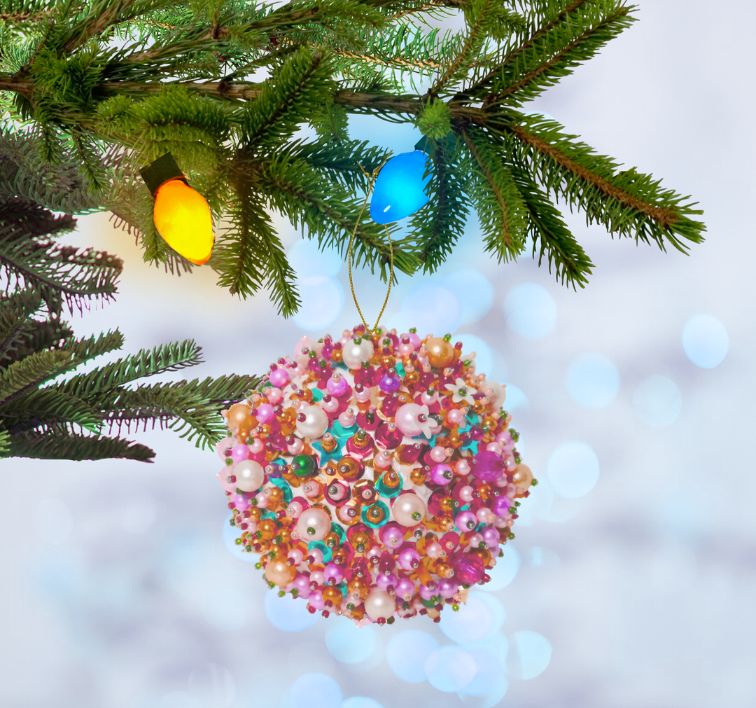Magpie Bauble Sequin Ornament
