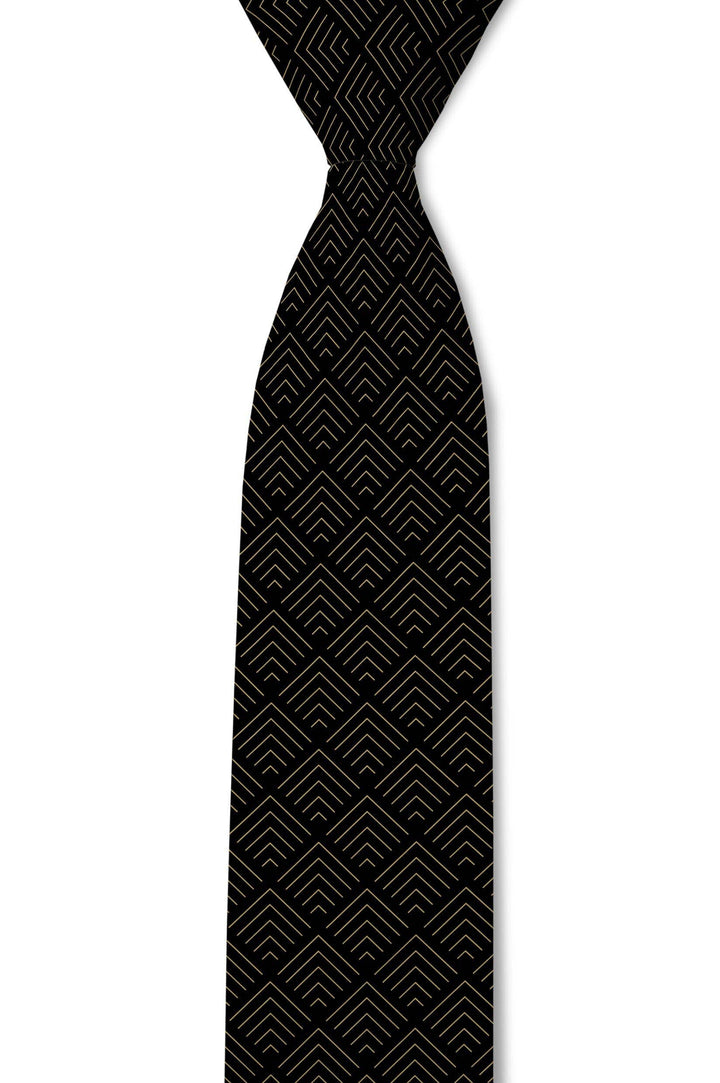 Vogue – Subtle Gold and Black Tie