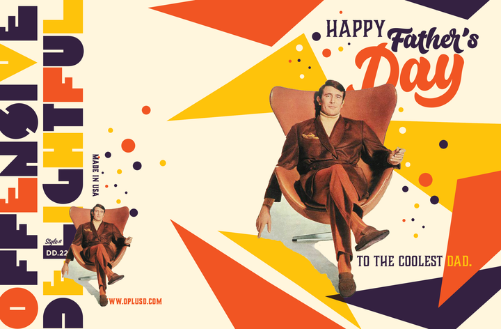CHAIR DAD father's day card