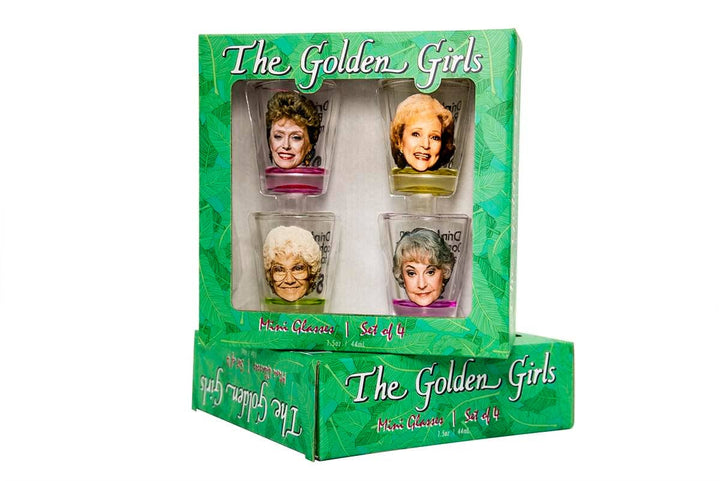Golden Girls Shot Glasses Set of 4