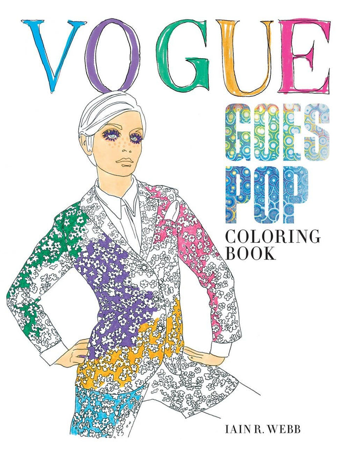 Vogue Goes Pop Coloring Book