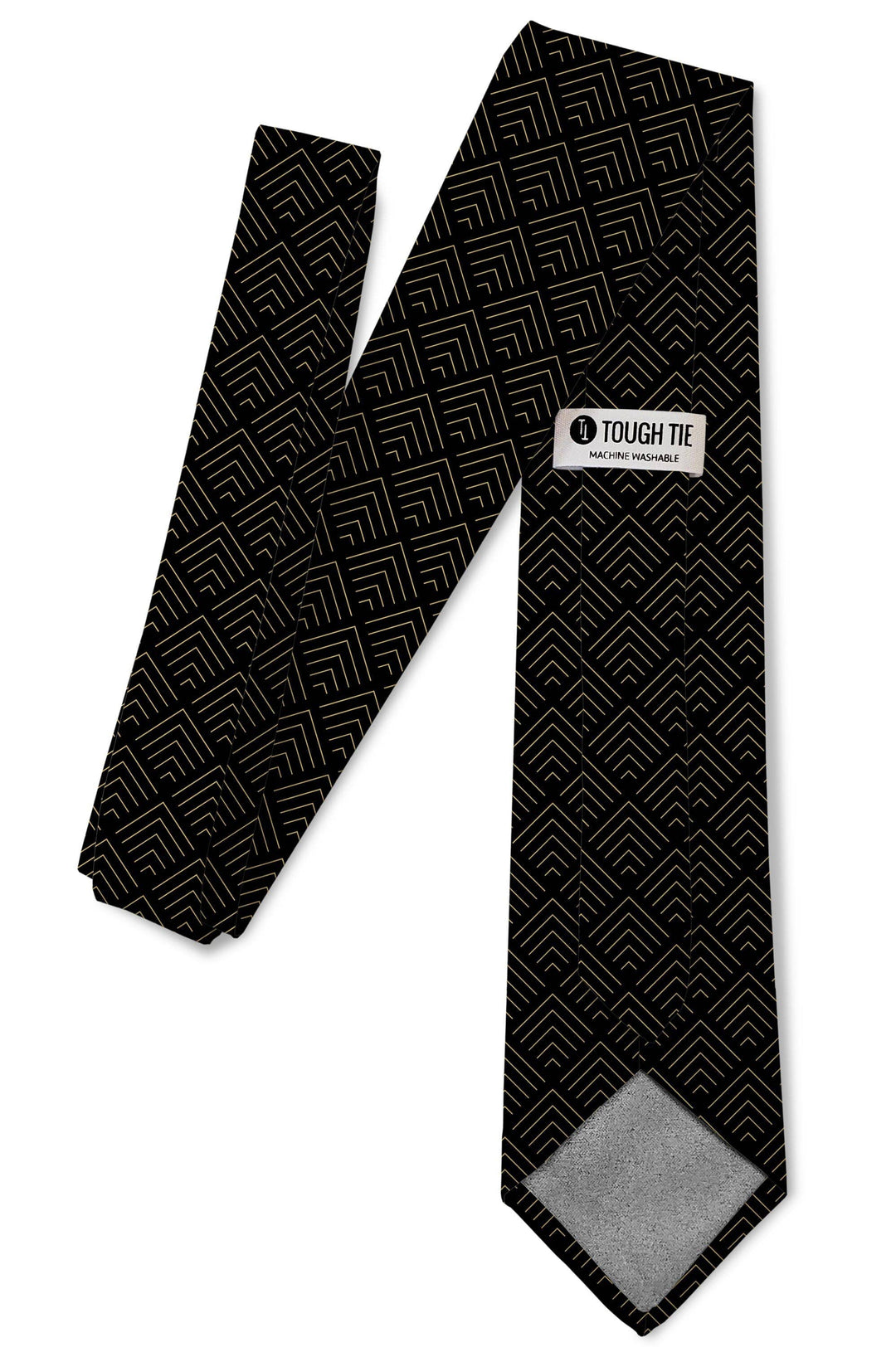 Vogue – Subtle Gold and Black Tie