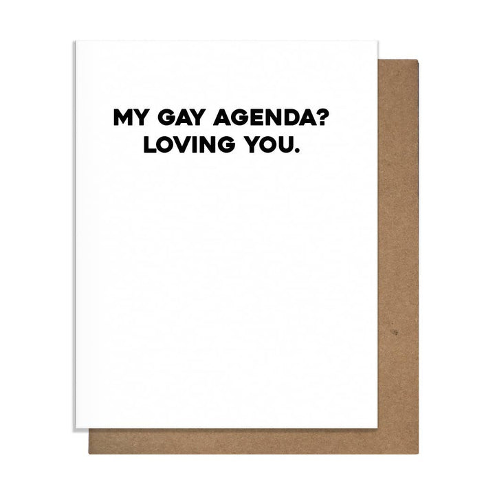Gay Agenda - Love Card