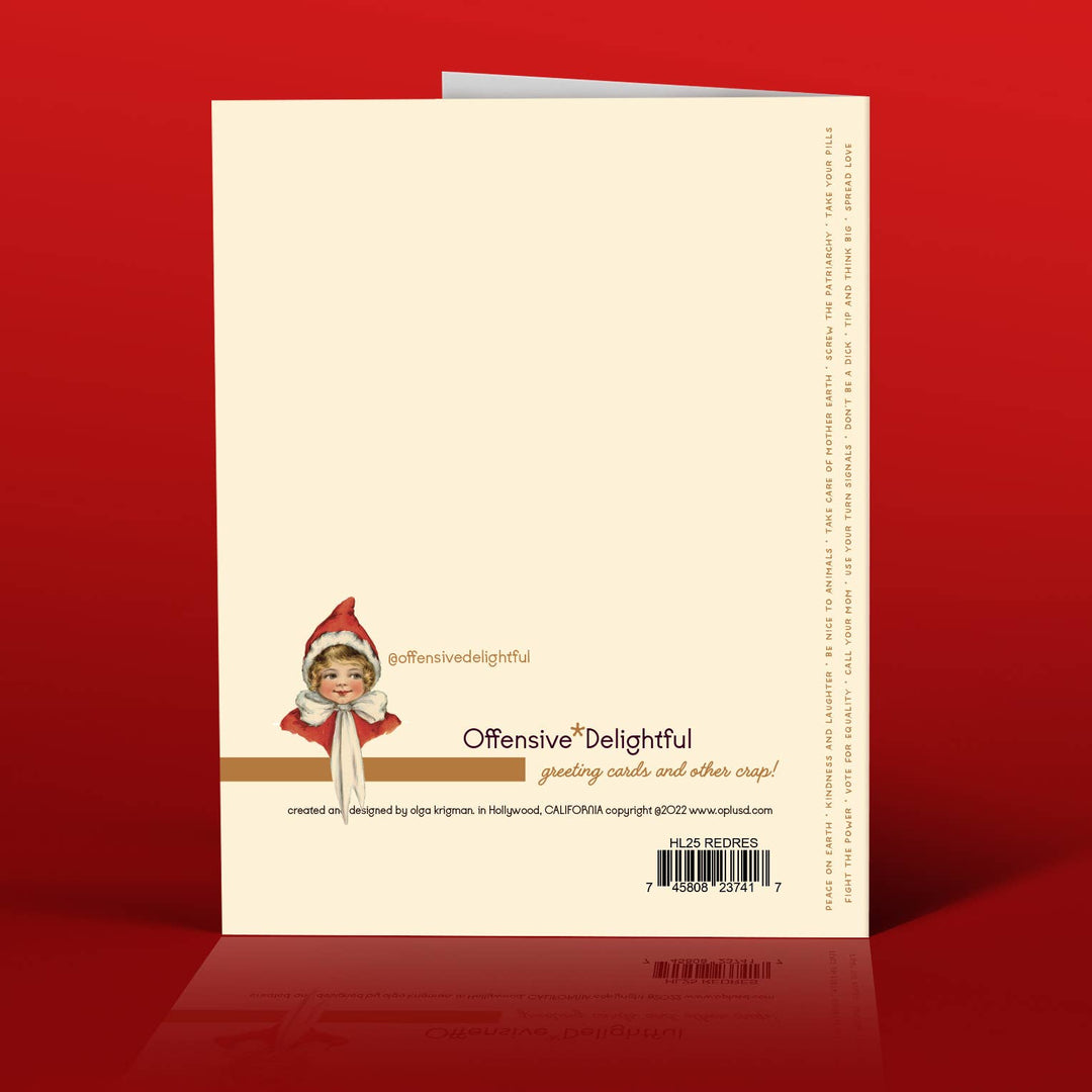 Dear God...Not Vance - Greeting Card