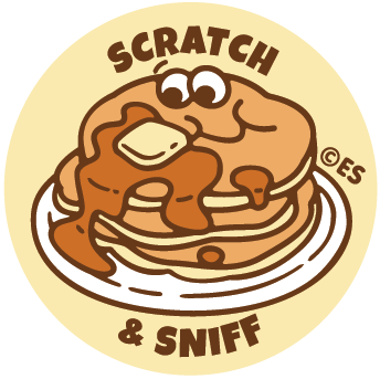 Pancakes EverythingSmells Scratch & Sniff Stickers