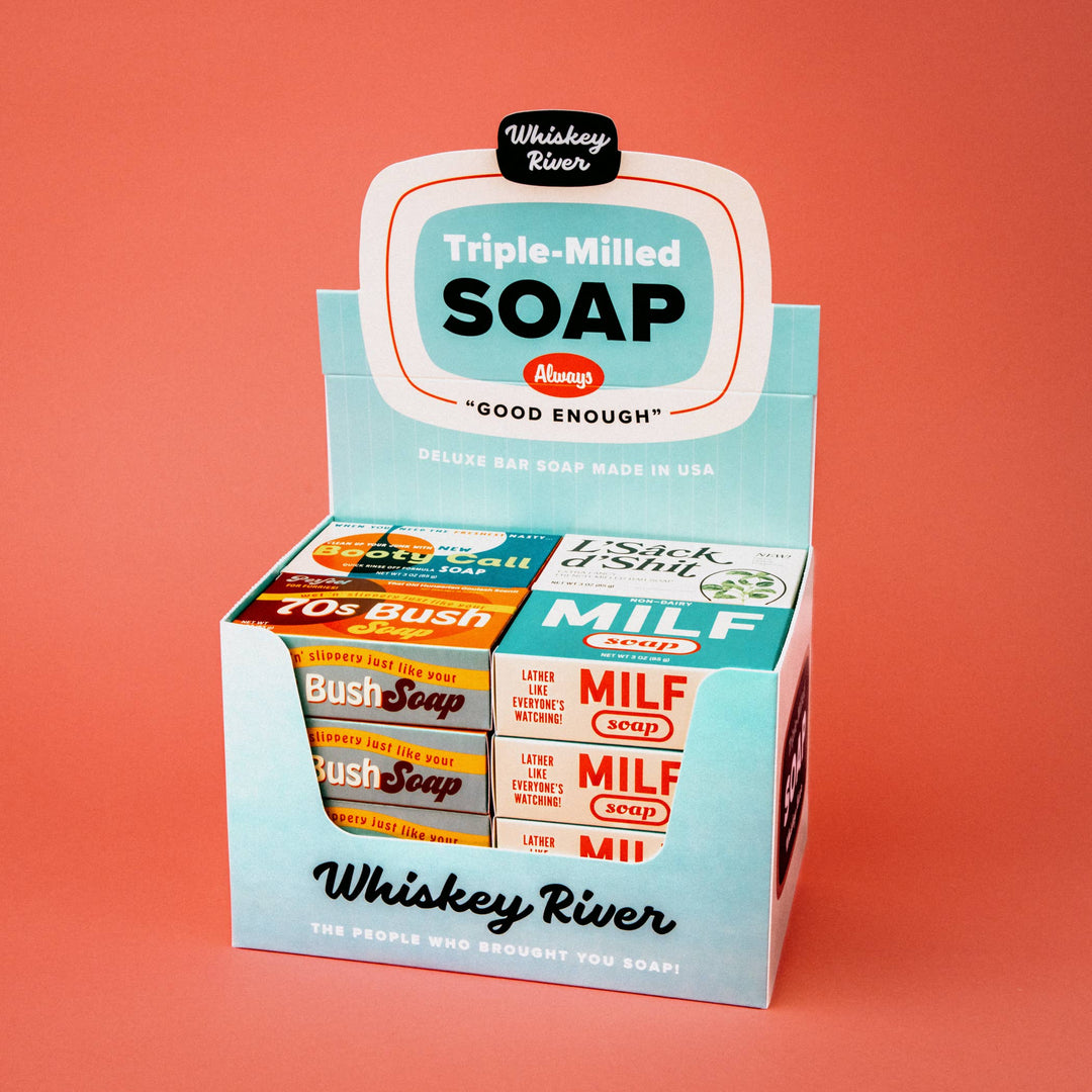 MILF Triple Milled Boxed Bar Soap