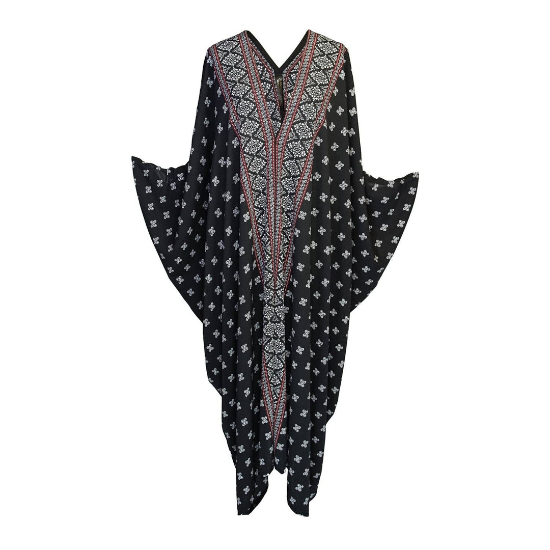 Pauline Paisley Border Caftan