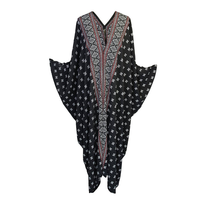 Pauline Paisley Border Caftan