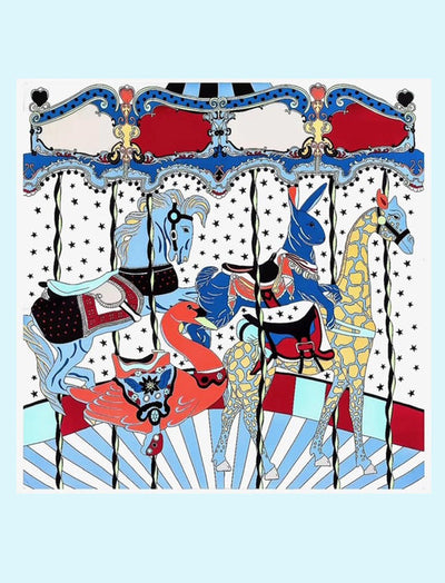Carousel Blue Caftan