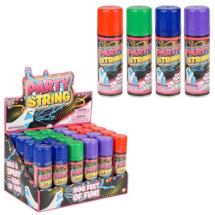 Party String in Multiple Colors