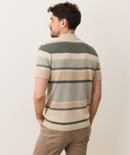 Liam Sweater Polo Green Multi
