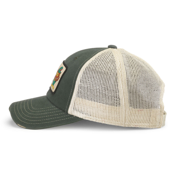 Woodsy Owl Trucker Hat Orville - Stone/Green