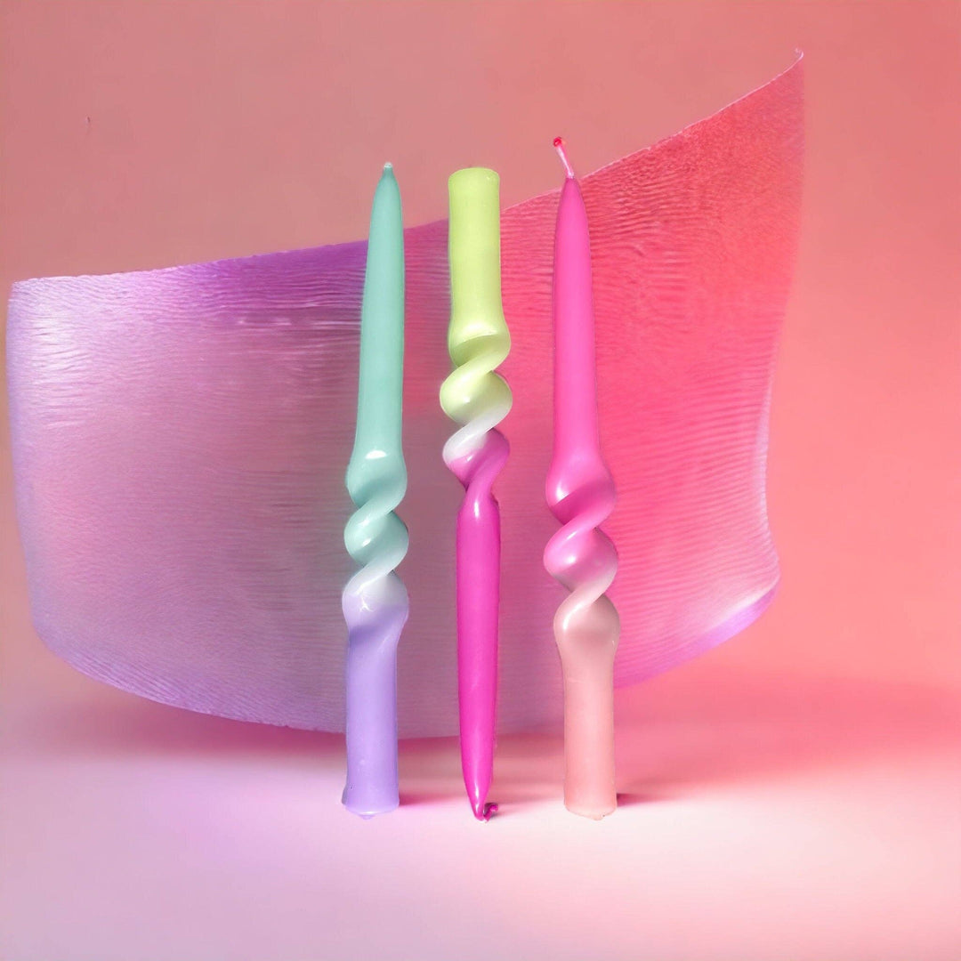 Dip Dye Swirl * Yummy Dragonfruit