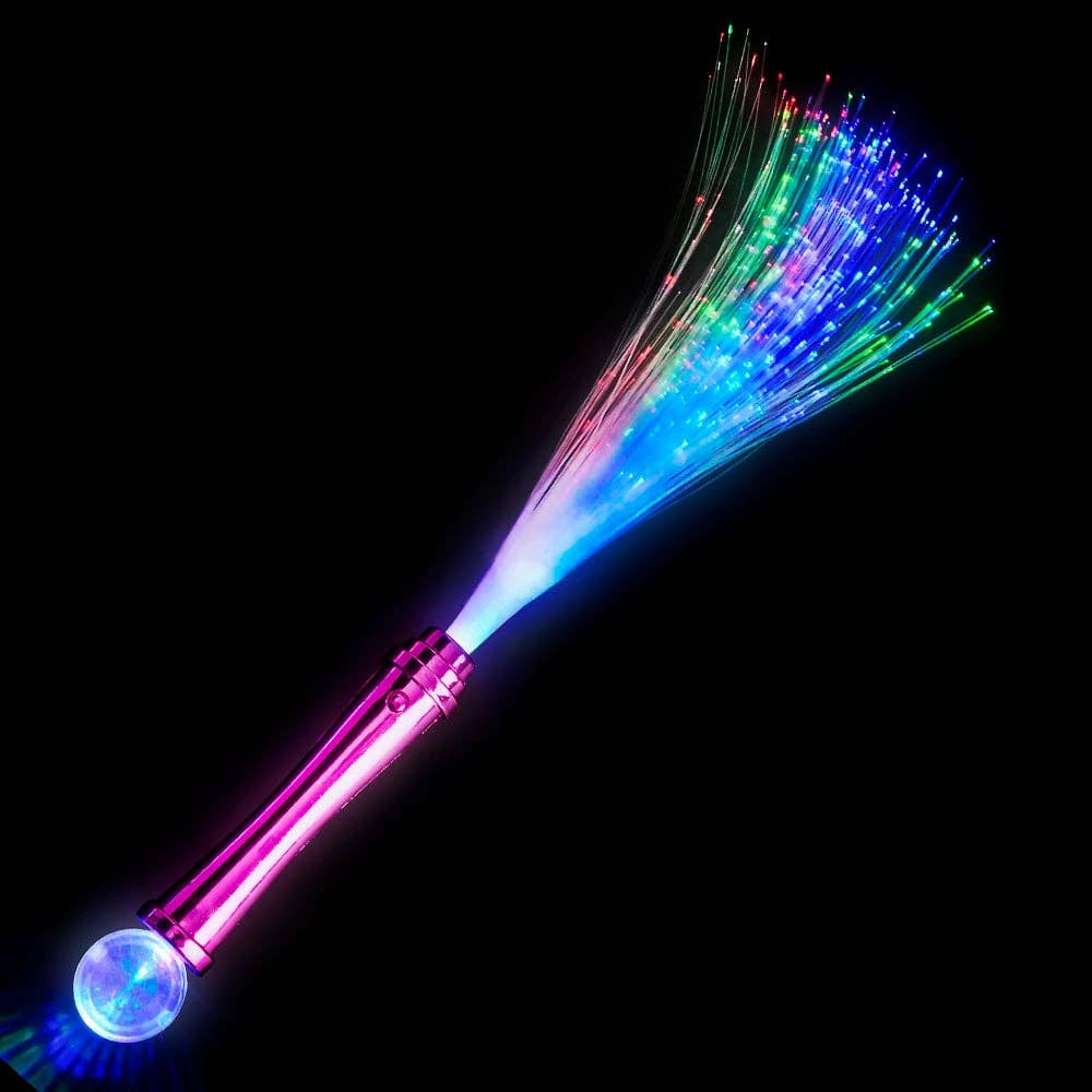 15" MAGIC BALL FIBER OPTIC WAND LLB toy-wand kids