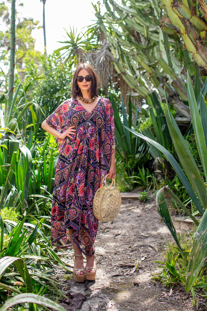 Lorraine Paisley Caftan