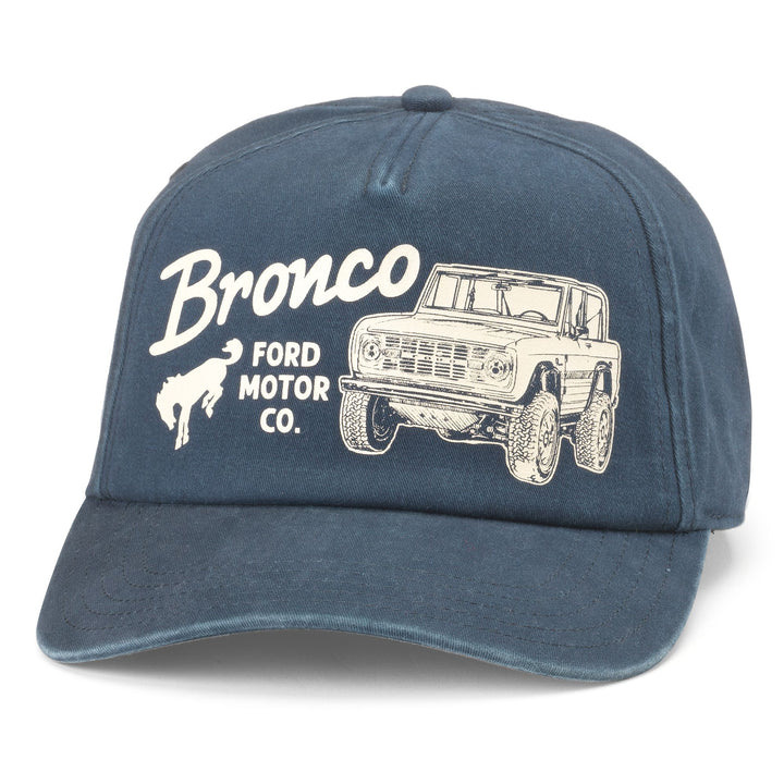 Bronco Trucker Hat Walker - Navy