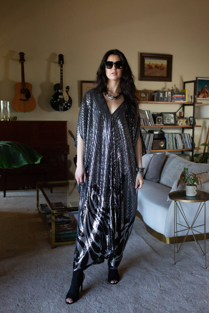 Disco Inferno Sequin Caftan