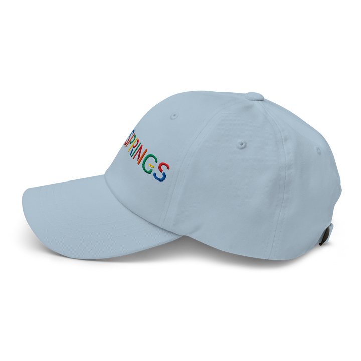 Palm Springs 1980s Light Blue Dad Hat