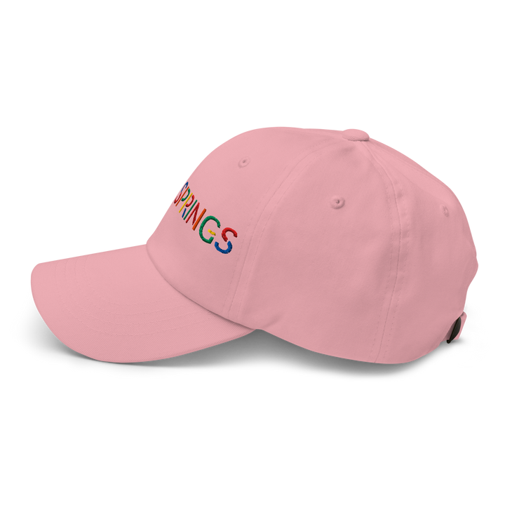 Palm Springs 1980s Pink Dad Hat
