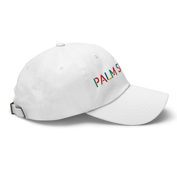 Palm Springs 1980s White Dad Hat